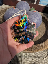 Load image into Gallery viewer, Crystal orgonite Christmas tree ornaments *imperfect*
