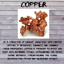 Load image into Gallery viewer, Firestone Owlgonite, orgonite owl with yooper and copper chips
