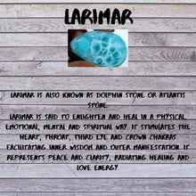 Load image into Gallery viewer, Larimar and Cape Cod sand infused mermaid tail pendant

