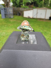 Load image into Gallery viewer, CUSTOM mushroom goddess orgonite. EMF protection orgone.
