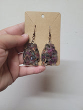 Load image into Gallery viewer, CUSTOM order bat earrings! Choose your crystal!
